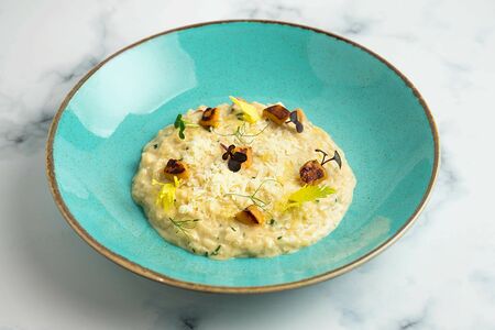 Ризотто с белыми грибами