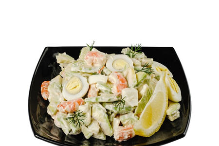 Рижский с авокадо и тигровыми креветками