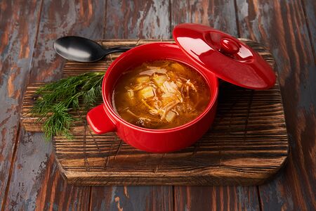 Суп куриный