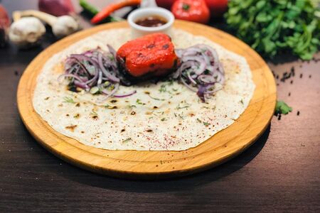 Перец сладкий на углях