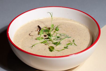 Крем-суп грибной