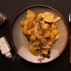 Картофель жареный