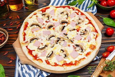 Ветчина и грибы