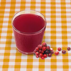 Морс клюквенный