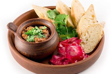 Лобио из фасоли по-гурийски