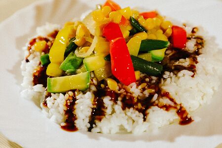 Рис с овощами