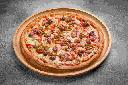 Пицца Нежность большая