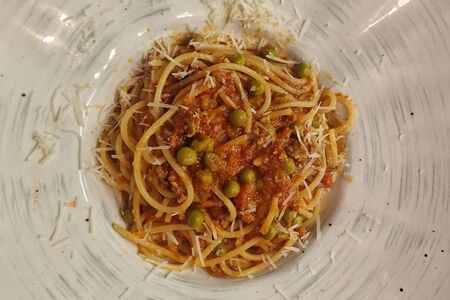 Spaghetti al ragu siciliano