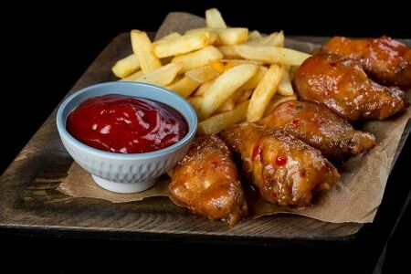 Куриные крылья по-тайски