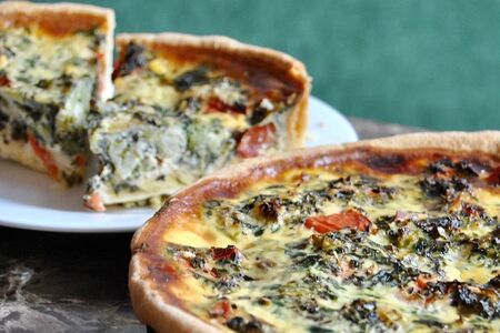 Киш с овощами