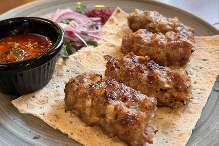 Люля-кебаб из свинины