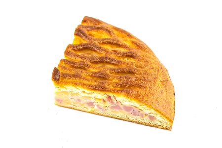 Пирог с ветчиной и сыром