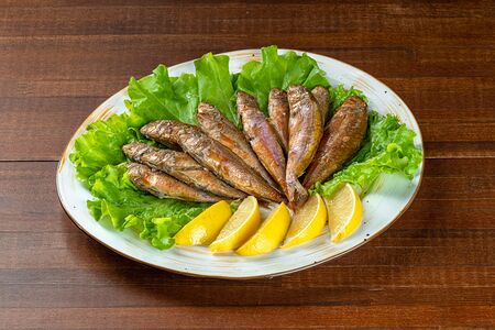 Барабулька горячего копчения