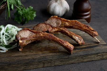 Шашлык из бараньей корейки