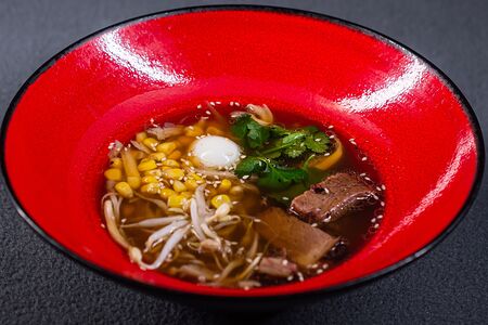 Рамэн с брискетом