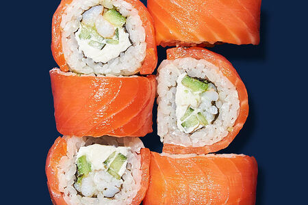 Ролл Филадельфия с креветкой