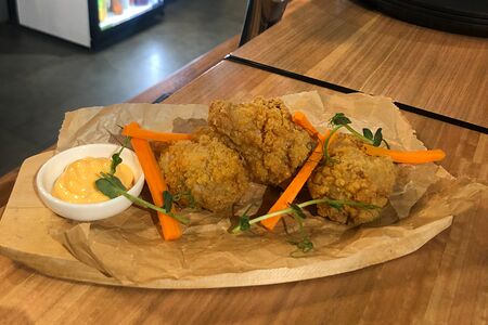 Крылышки куриные в панировке