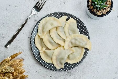 Вареники с клубникой