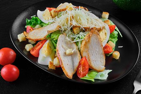 Цезарь с курицей