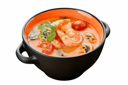 Том ям с креветками