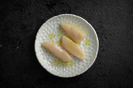 Крудо из гребешка