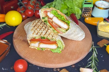 Шаурма с наггетсами