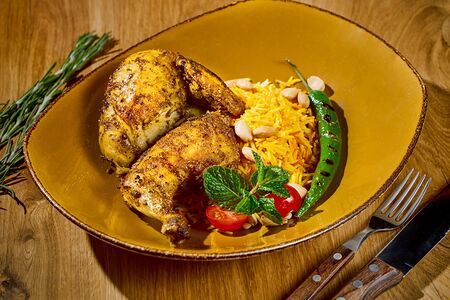 Манди с курицей