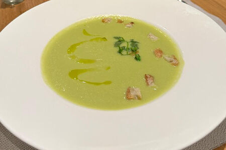 Крем-суп дня : Кабачки