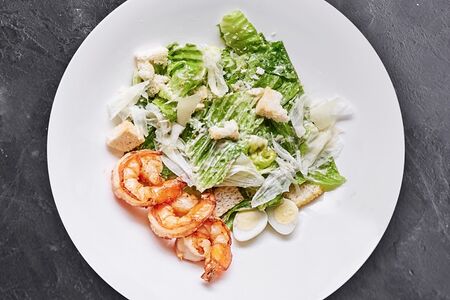 Цезарь с креветками