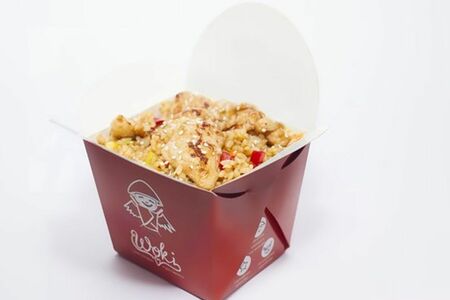 Китайский жареный рис со свининой