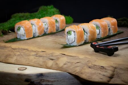 Ролл Филадельфия с креветкой