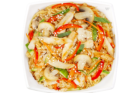 Wok L Классический с рисом