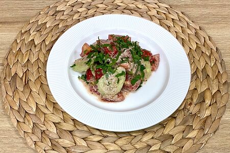 Салат по-грузински