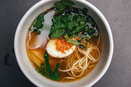 Рамен с курицей