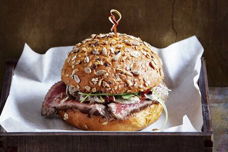 Бургер Грибной стейк