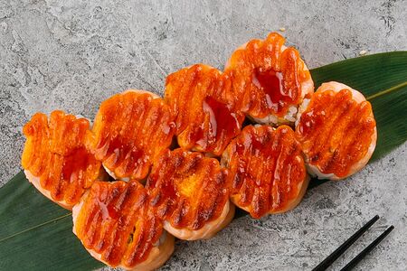 Запеченный ролл Филадельфия