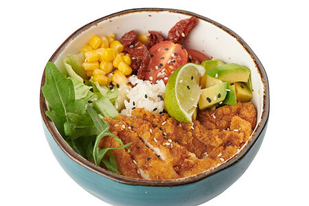 Поке с курицей