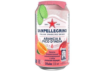 Sanpellegrino апельсин-опунция