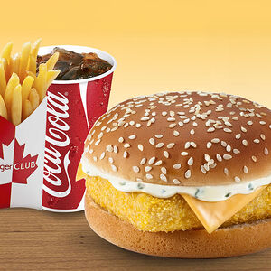 Фиш бургер меню