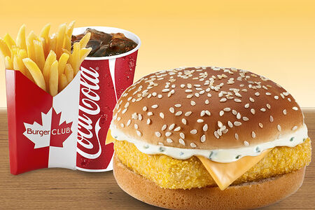 Фиш бургер меню