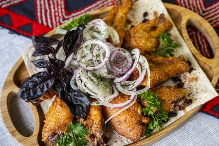 Шашлык из куриных крылышек