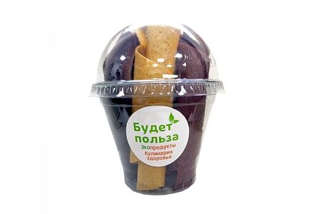 Пастила натуральная ассорти Будет польза в пластиковом стакане