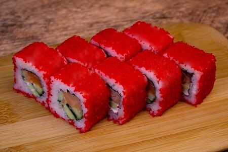 Калифорния с лососем