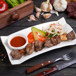 Шашлык из бараньей мякоти