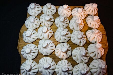 Хинкали с бараниной