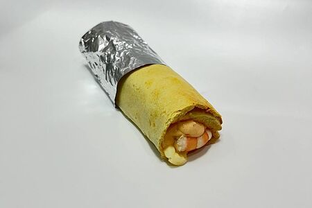 Сеттер с креветкой