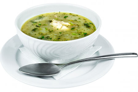 Домашний суп с лапшой