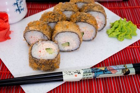 Темпура с крабом