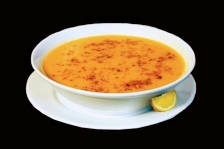 Суп-пюре чечевичный
