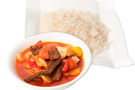 Гуйру лагман с рисом